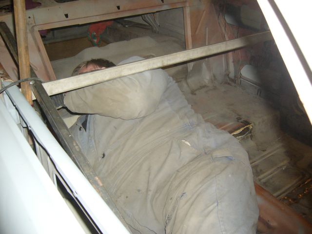 Faikun quarterin hitsausta